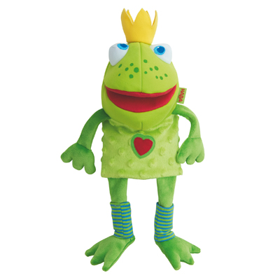 Frog King - hand puppet for babies by HABA