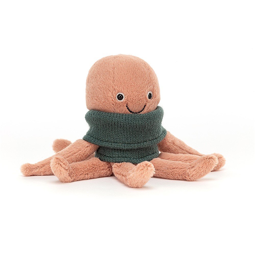 Tintenfisch - Jellycat Plüschfigur Cozy Crew Octopus