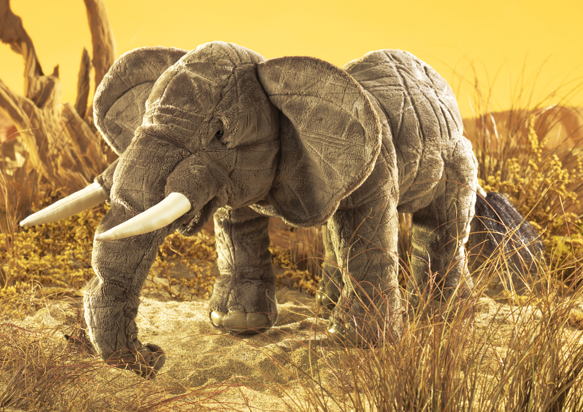 Folkmanis Elephant Hand Puppet Folkmanis Elephant Hand Puppet - Produktbild 4