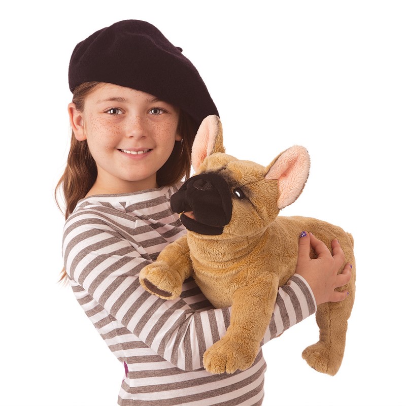 Folkmanis Handpuppe französische Bulldogge Folkmanis Handpuppe französische Bulldogge - Produktbild 3