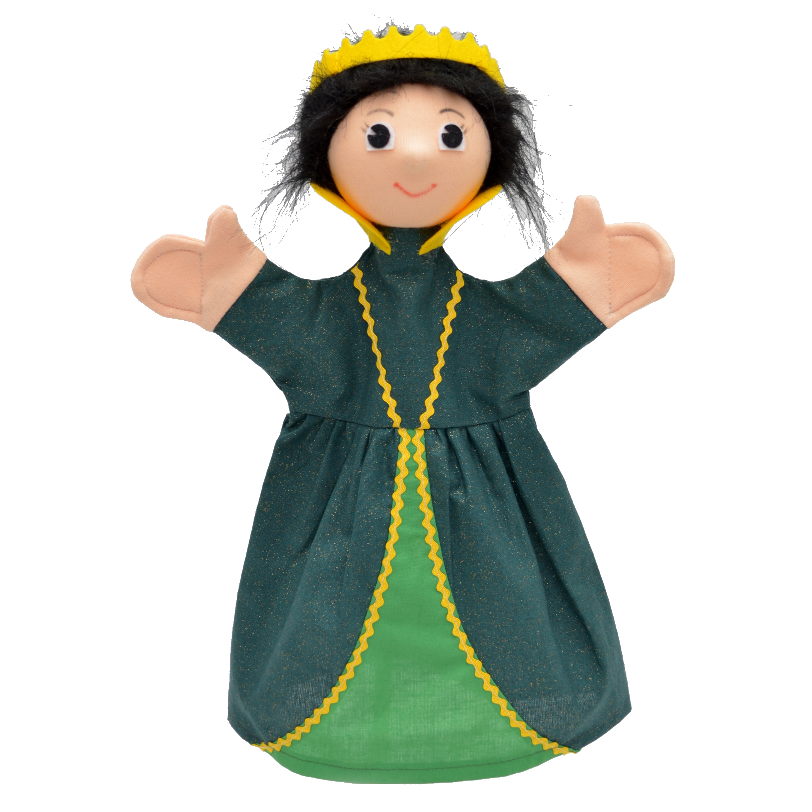 Punch and Judy Hand Puppet Queen Grafie - munabo Punch and Judy Queen Grafie Hand Puppet for Puppet Theatre | munabo