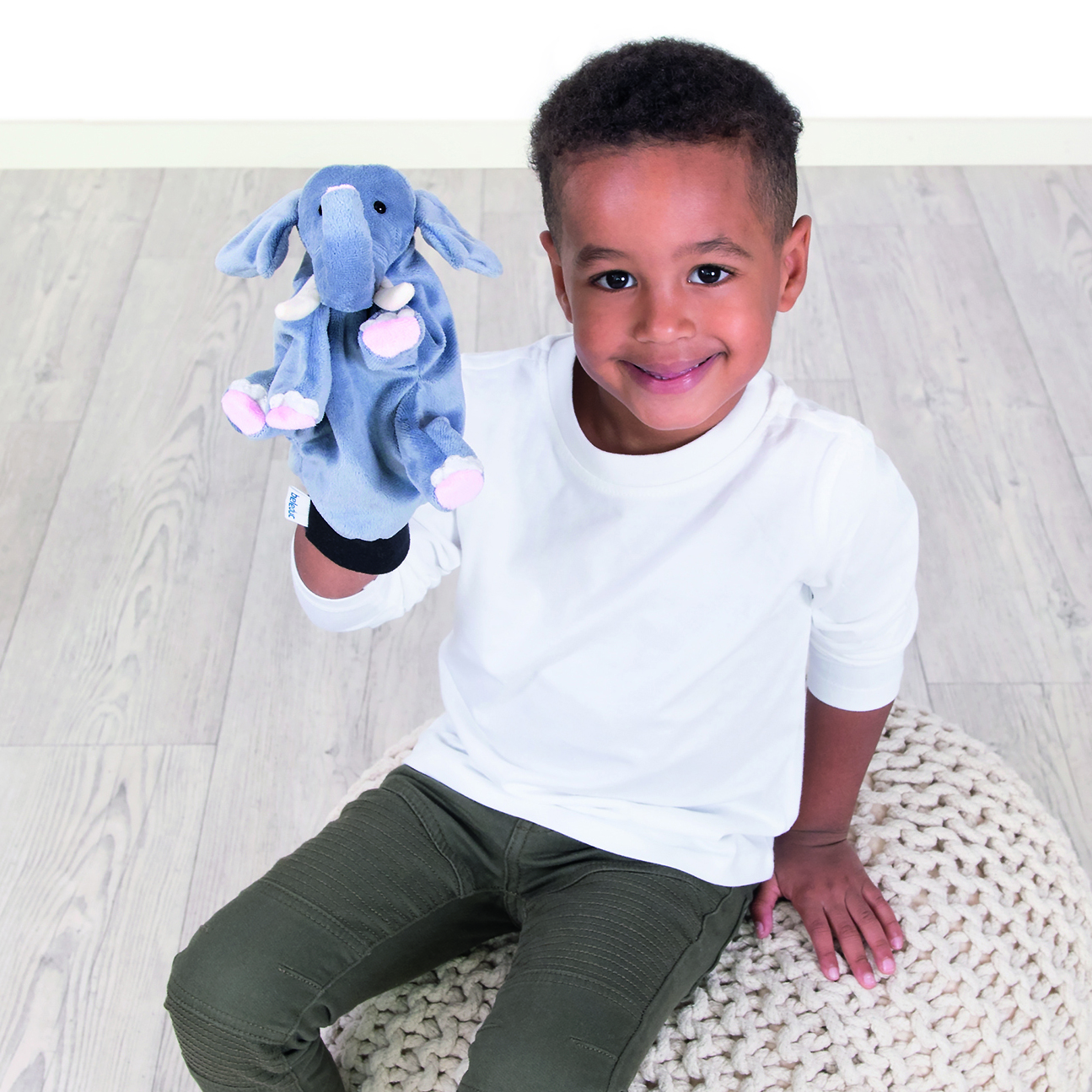Handpuppe Elefant - von Beleduc Handpuppe Elefant - von Beleduc - Produktbild 4