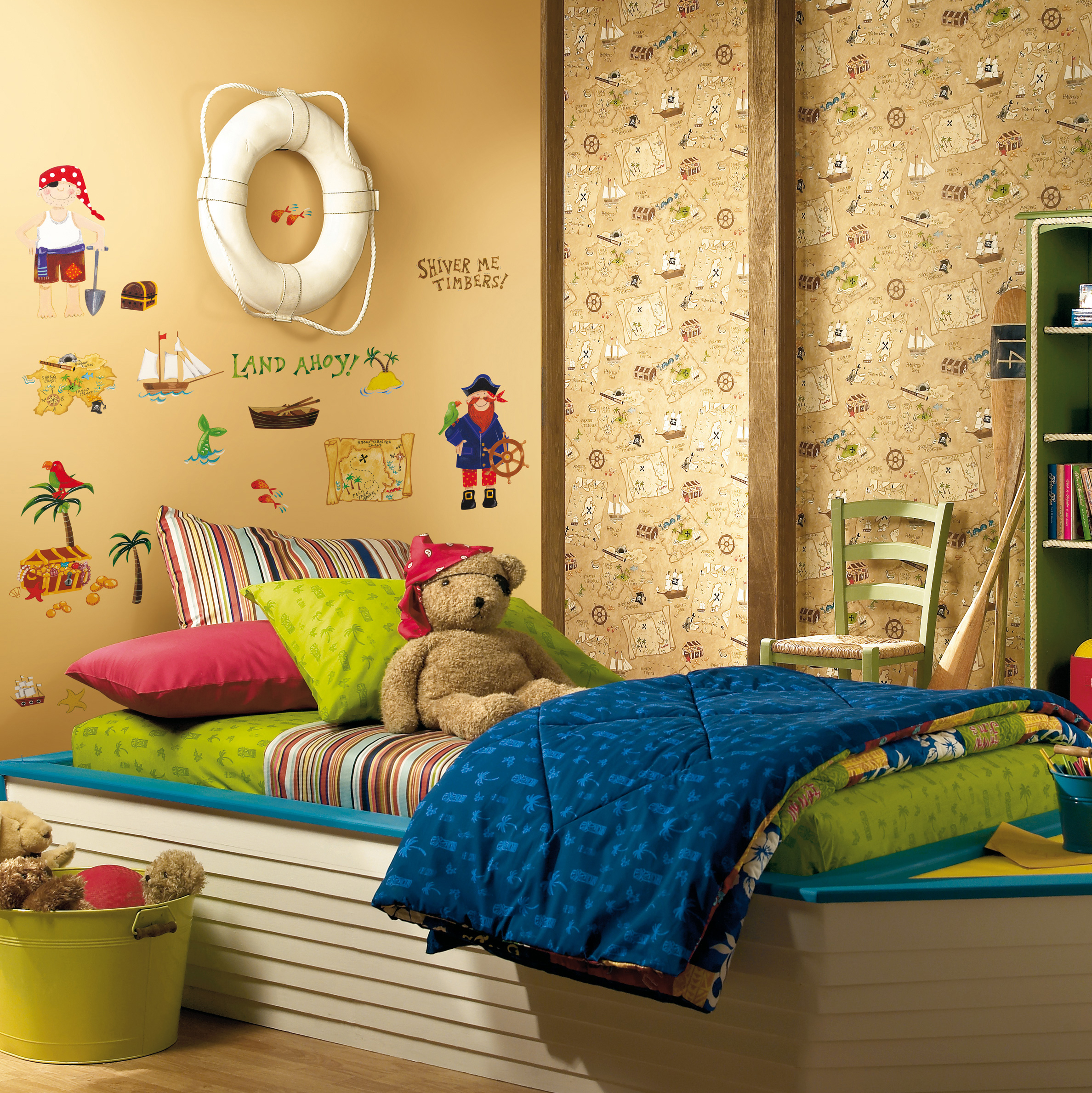 Treasure Hunt Wandsticker - RoomMates for KiDS Treasure Hunt Wandsticker - RoomMates for KiDS
