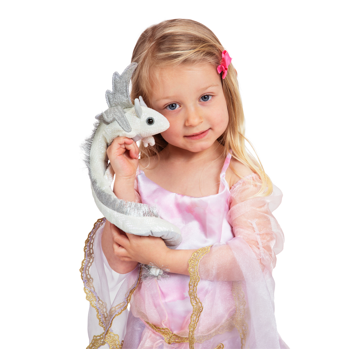 Folkmanis Pearl Dragon Wristlet Finger Puppet Folkmanis Pearl Dragon Wristlet Finger Puppet - Produktbild 3
