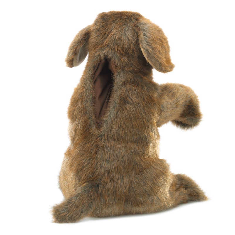 Folkmanis Sitting Dog Hand Puppet Folkmanis Sitting Dog Hand Puppet - Produktbild 2
