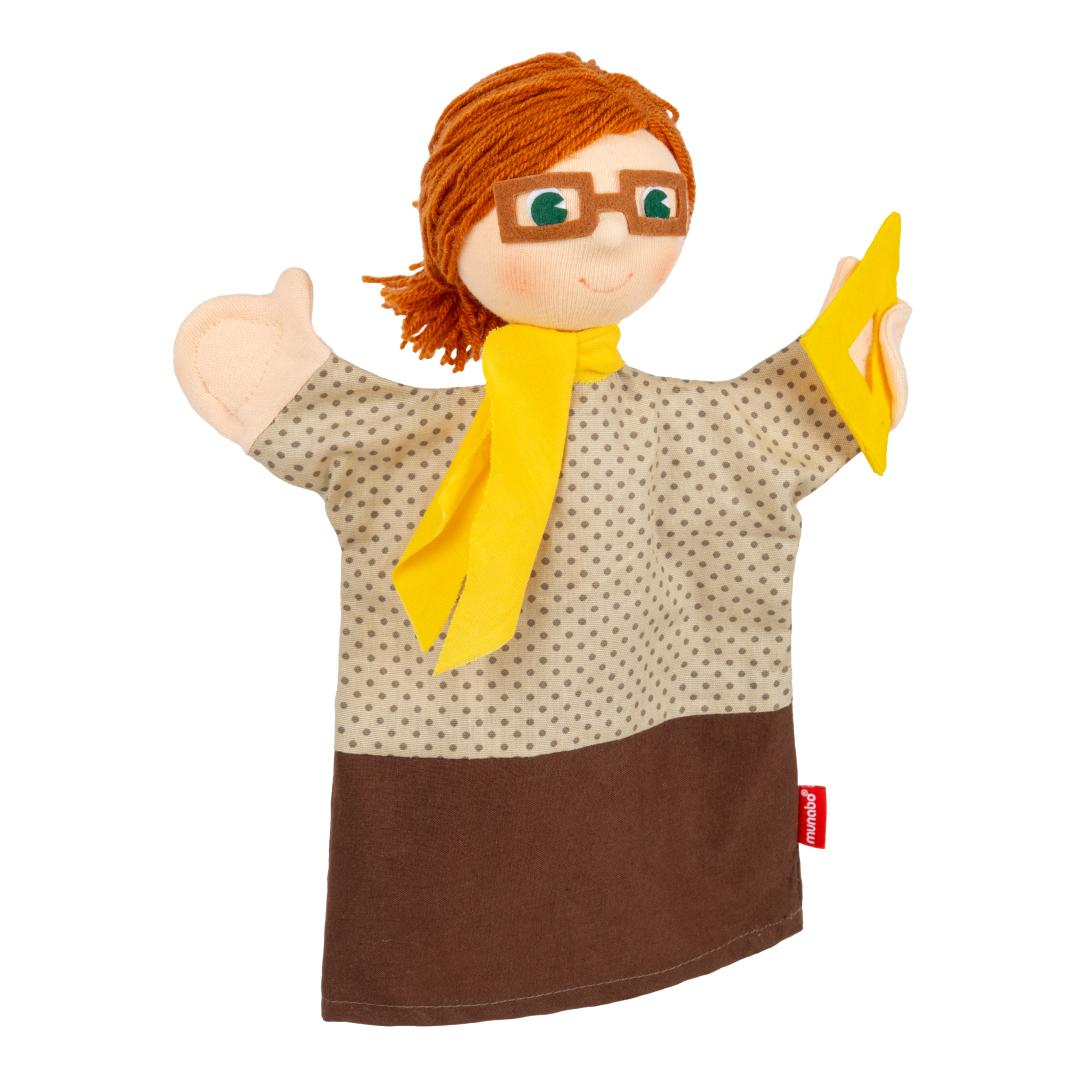 Kasperlepuppe Lehrerin - munabo Handpuppe Kasperlepuppe Lehrerin - munabo Handpuppe  - Produktbild 3