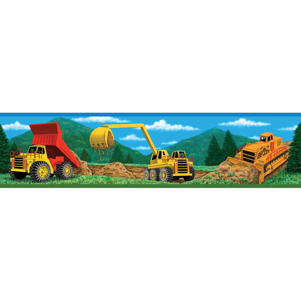 Under Construction Bordüre - RoomMates for KiDS Under Construction Bordüre - RoomMates for KiDS - Produktbild 2