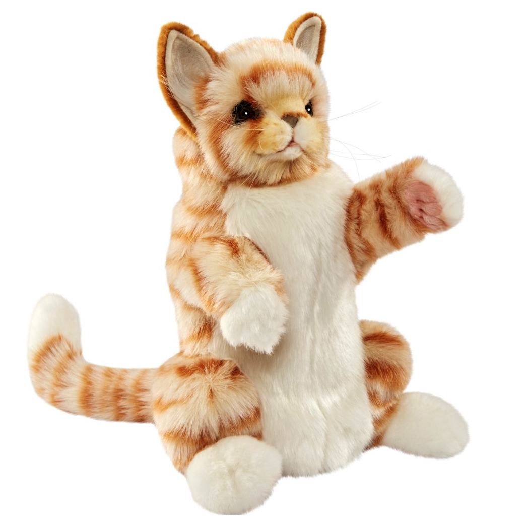 Rote Katze Handpuppe - Hansa Creation
