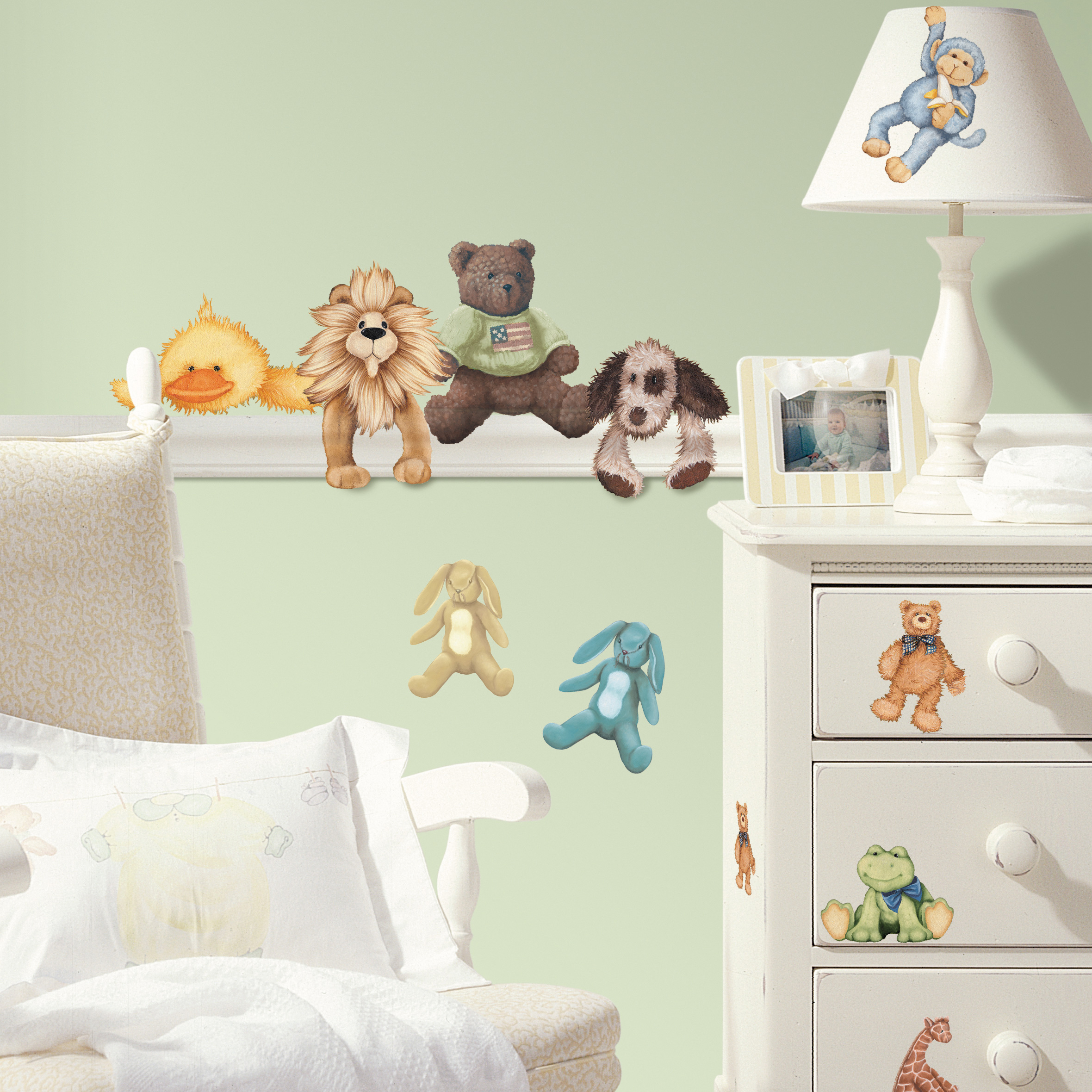 Cuddle Buddies Wandsticker - RoomMates for KiDS