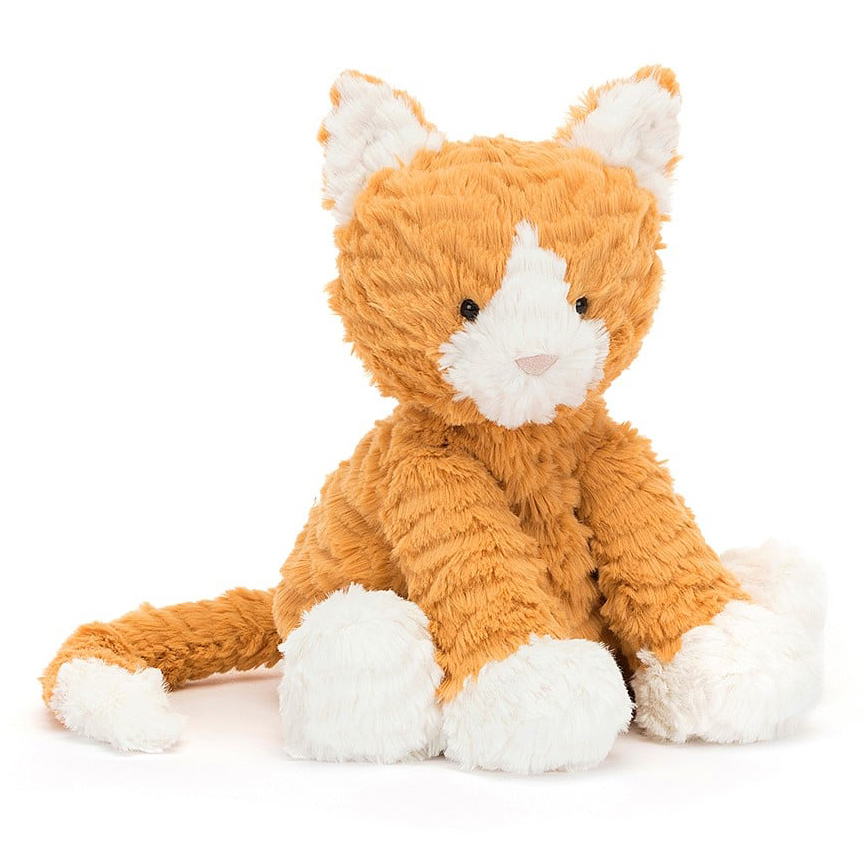 Fuddlewuddle Ginger Cat Medium - cuddly toy from Jellycat