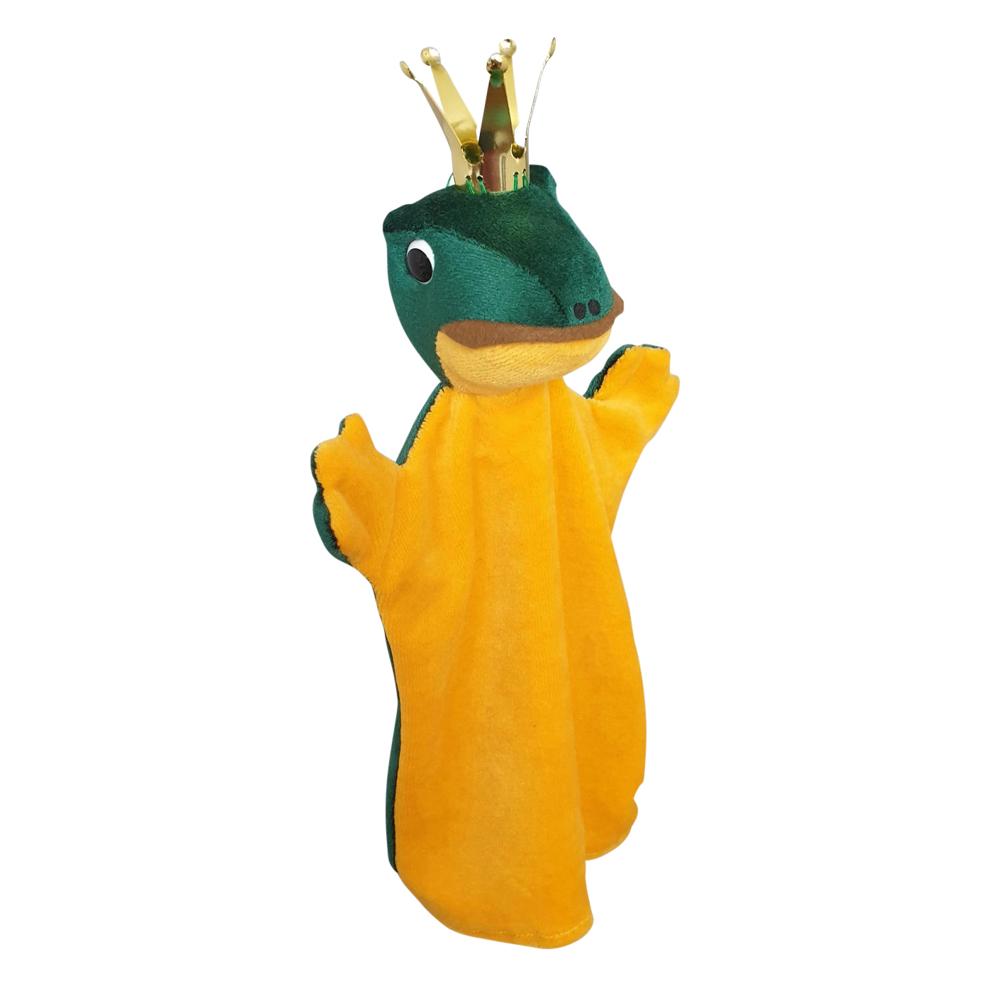 Hand puppet frog king - KERSA classic