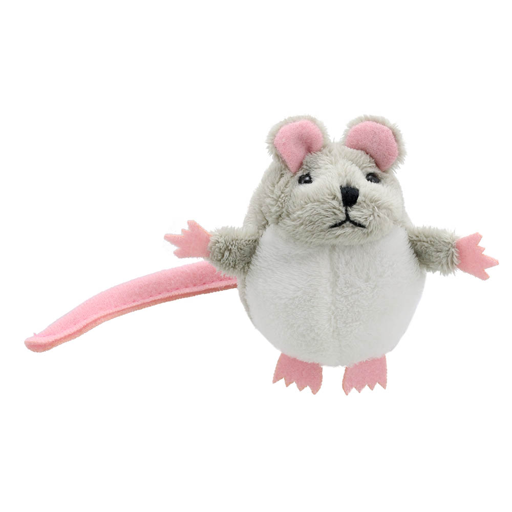 Finger puppet mouse, grey - Puppet Company Finger puppet mouse, grey - Puppet Company