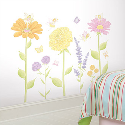 Fairy garden mural - RoomMates for KiDS