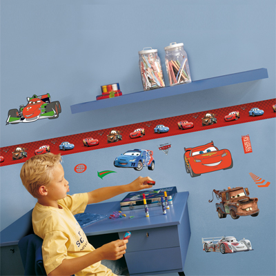 Pixar Cars 2 Wandsticker - Decofun Pixar Cars 2 Wandsticker - Decofun - Produktbild 2