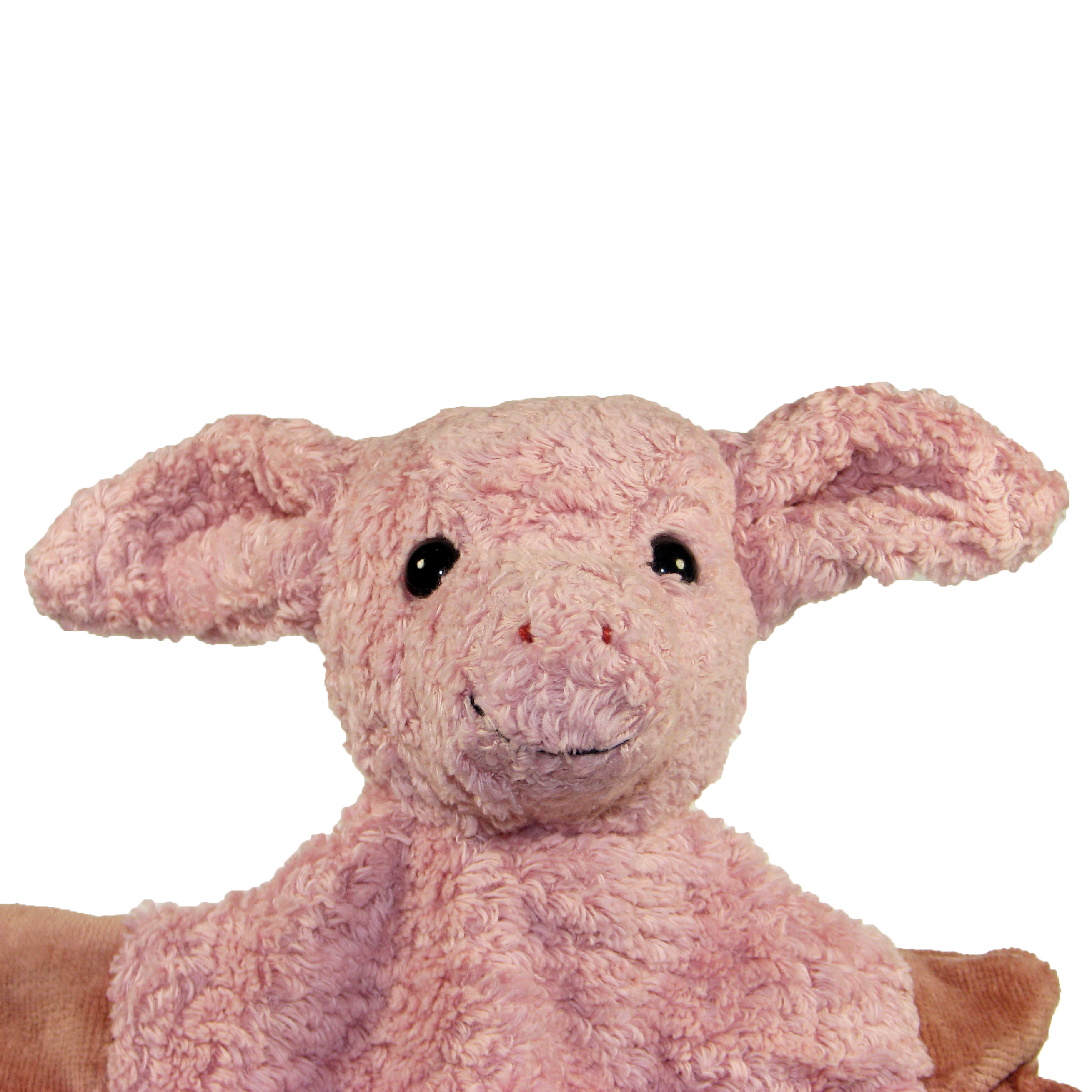 Hand puppet pig - made of natural material - by Kallisto