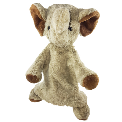 Handpuppe Elefant grau - aus Naturmaterial - von Kallisto Handpuppe Elefant grau - aus Naturmaterial - von Kallisto - Produktbild 3