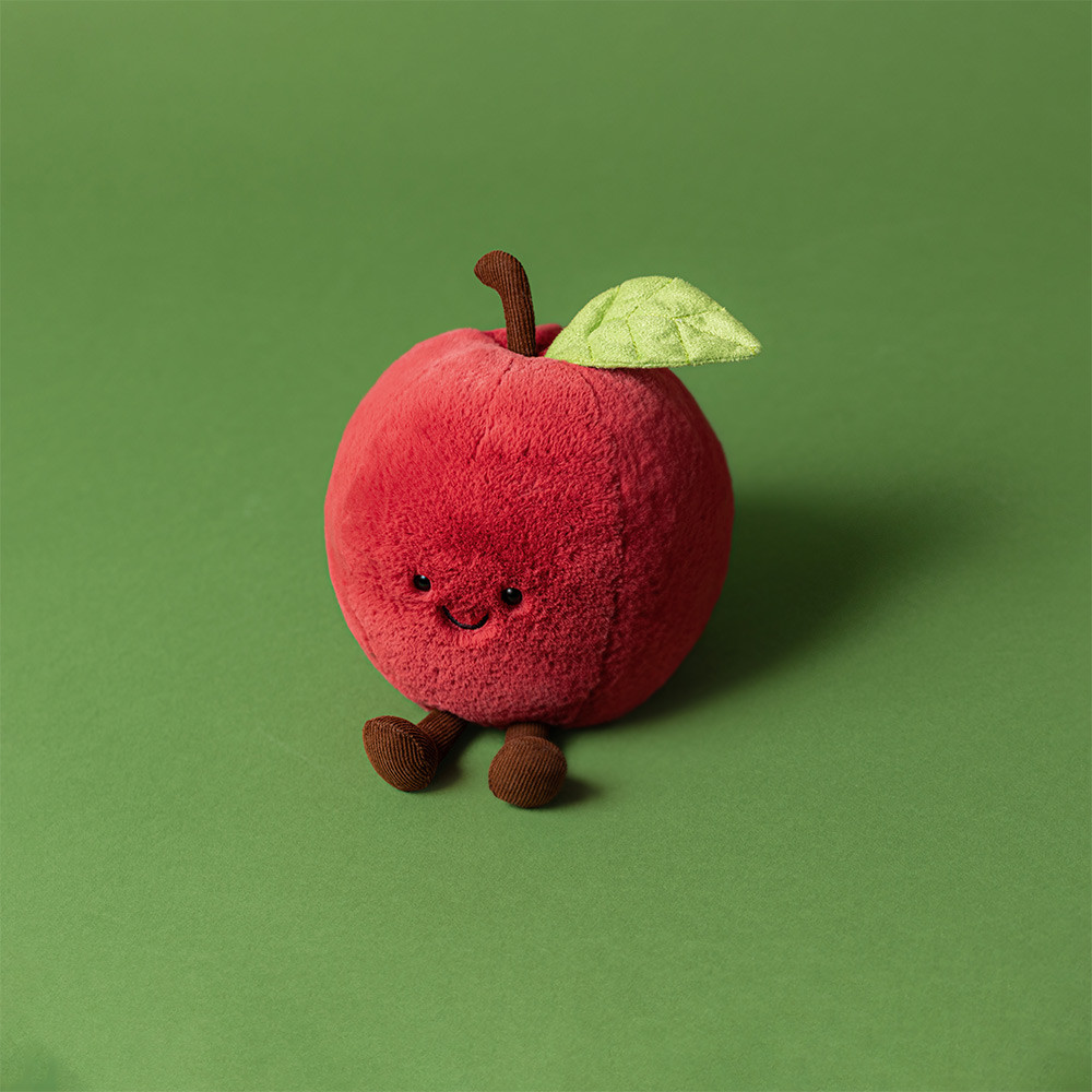 Jellycat Cuddly Toy Apple - Amuseables Apple (Plush Toy) - Produktbild 2