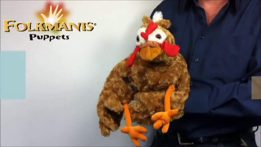 Video 2: Folkmanis Handpuppe Huhn