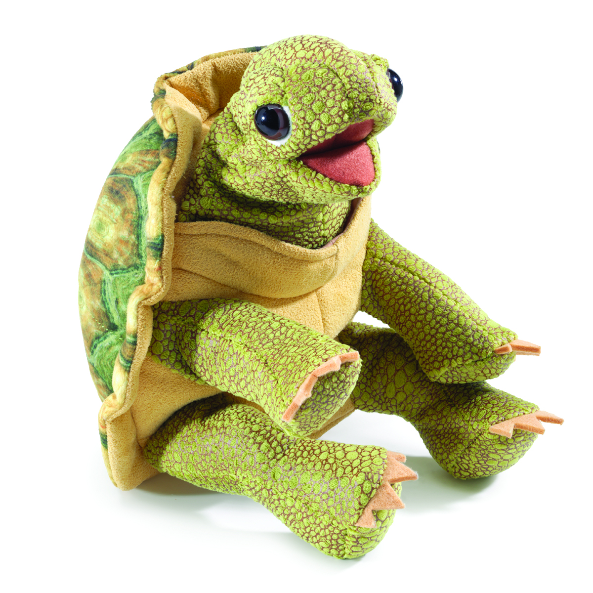 Folkmanis Handpuppe stehende Schildkröte Folkmanis Handpuppe stehende Schildkröte - Produktbild 2