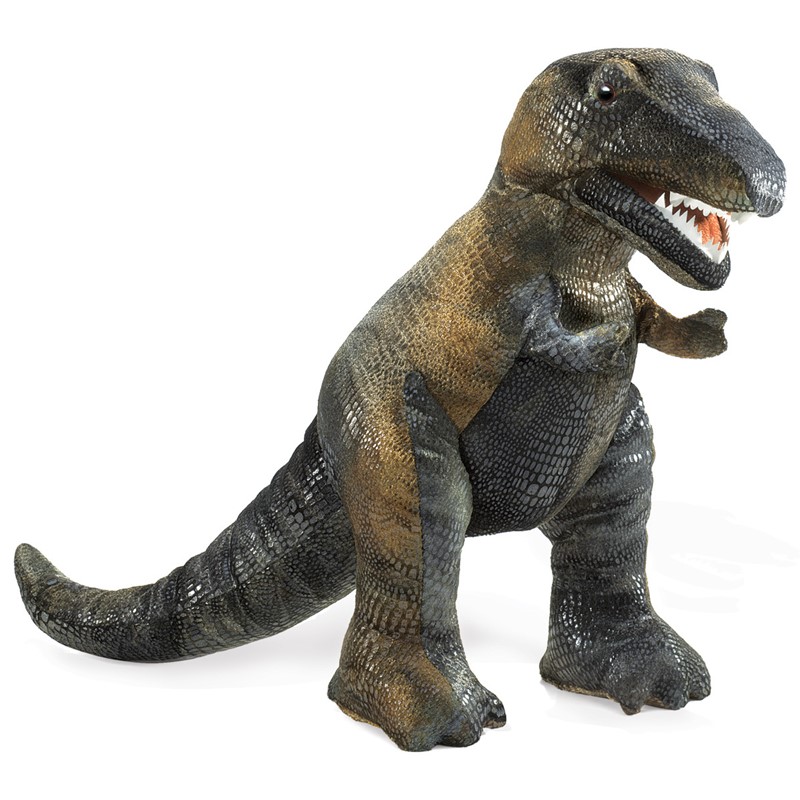 Folkmanis Handpuppe kleiner Tyrannosaurus Rex