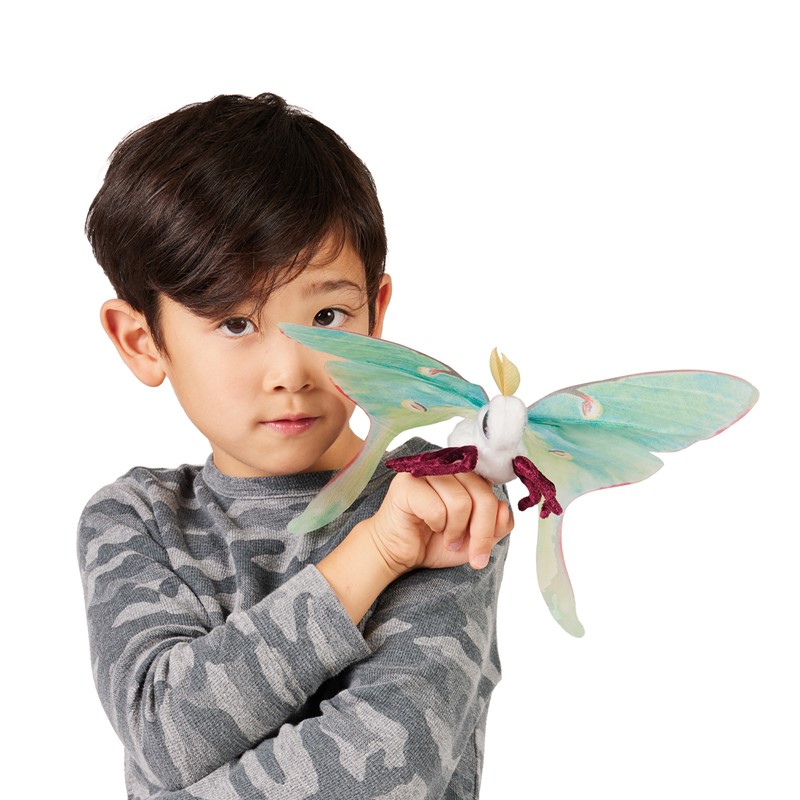 Folkmanis Fingerpuppe mini Lunamotte Folkmanis Fingerpuppe mini Lunamotte - Produktbild 4
