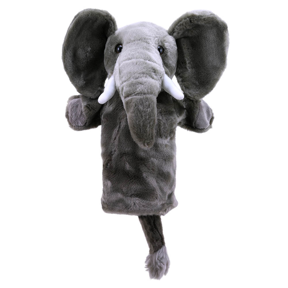 Lang-Handpuppe Elefant - Puppet Company