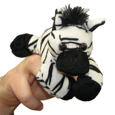Zebra - walking finger puppet Zebra - walking finger puppet