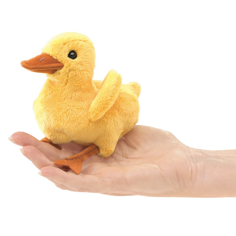 Folkmanis finger puppet mini duckling
