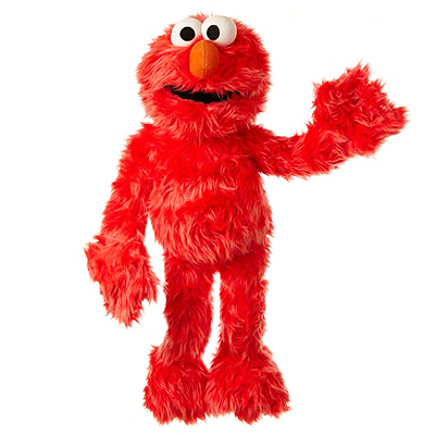 Living Puppets Handpuppe GROSSER Elmo - Sesamstrasse