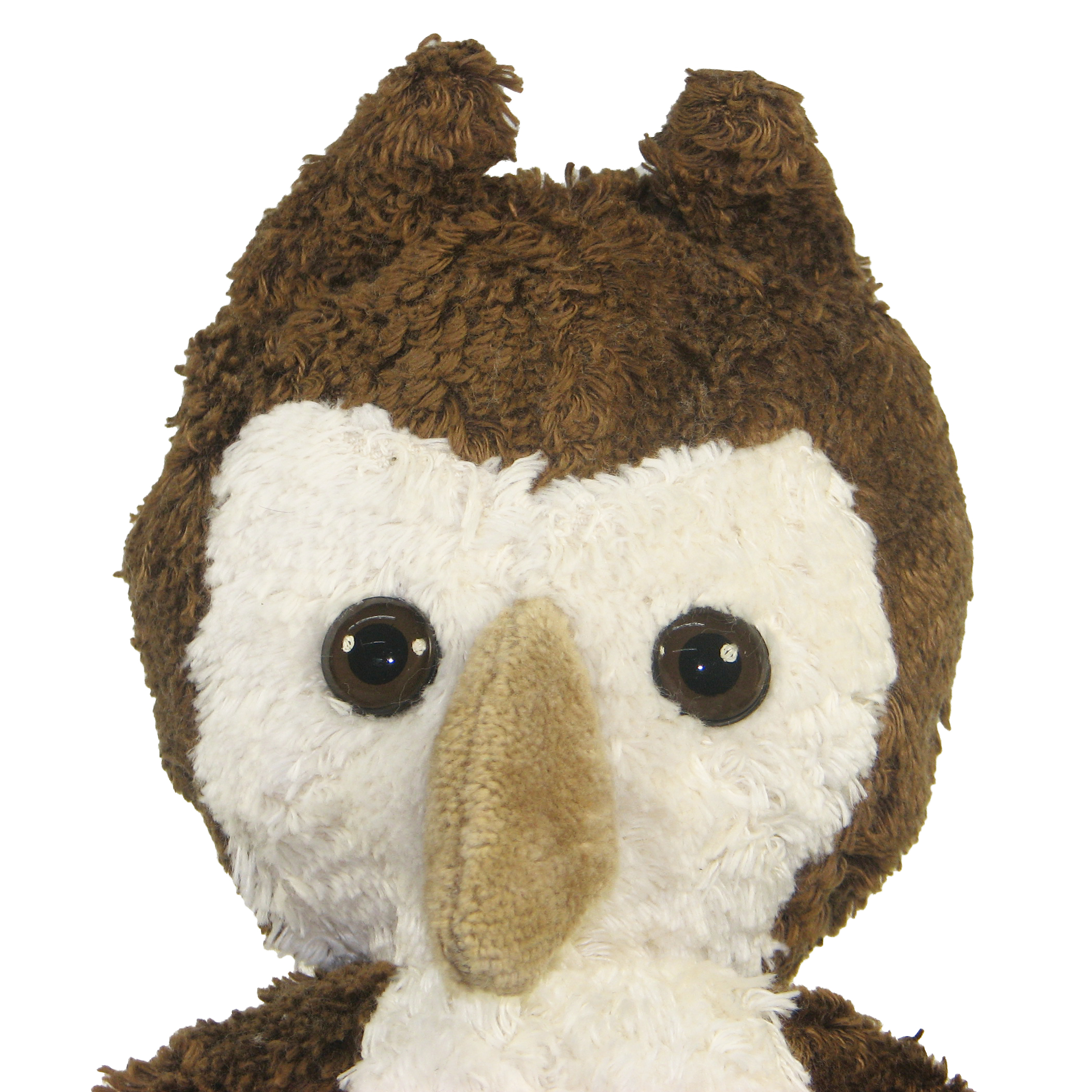 Hand puppet brown owl - made of natural material - by Kallisto