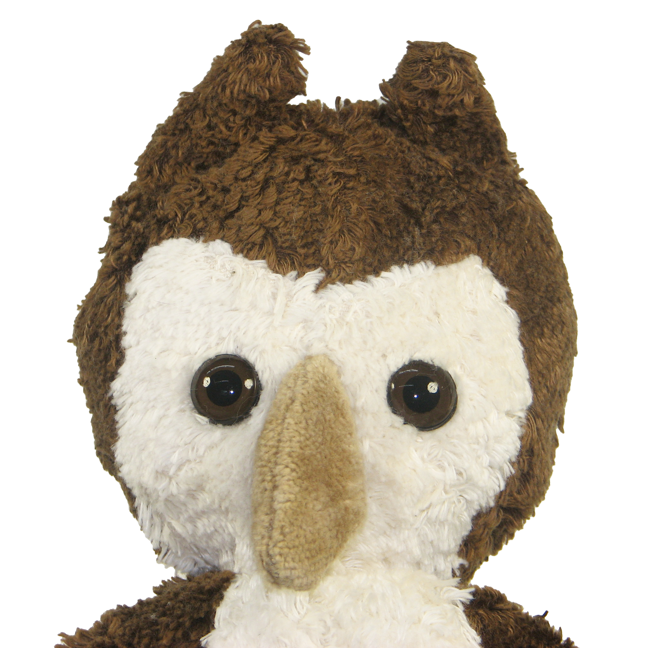 Handpuppe Eule braun - aus Naturmaterial - von Kallisto Handpuppe Eule braun - aus Naturmaterial - von Kallisto