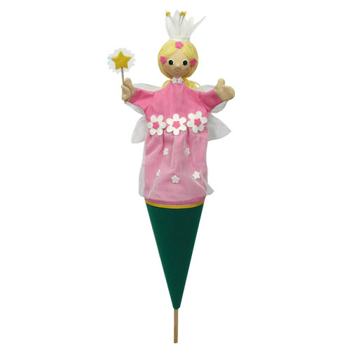 Pop-up Puppet Fairy (pink) - munabo Pop-up Puppet Fairy (pink) for Puppet Theatre | munabo
