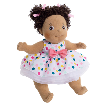 Extra outfit - dot dress for Rubens Kids dolls Extra outfit - dot dress for Rubens Kids dolls - Produktbild 3