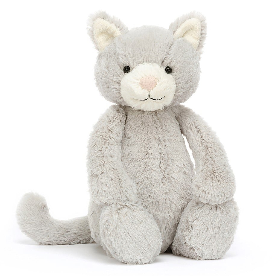 Bashful Grey Kitty Original - cuddly toy from Jellycat