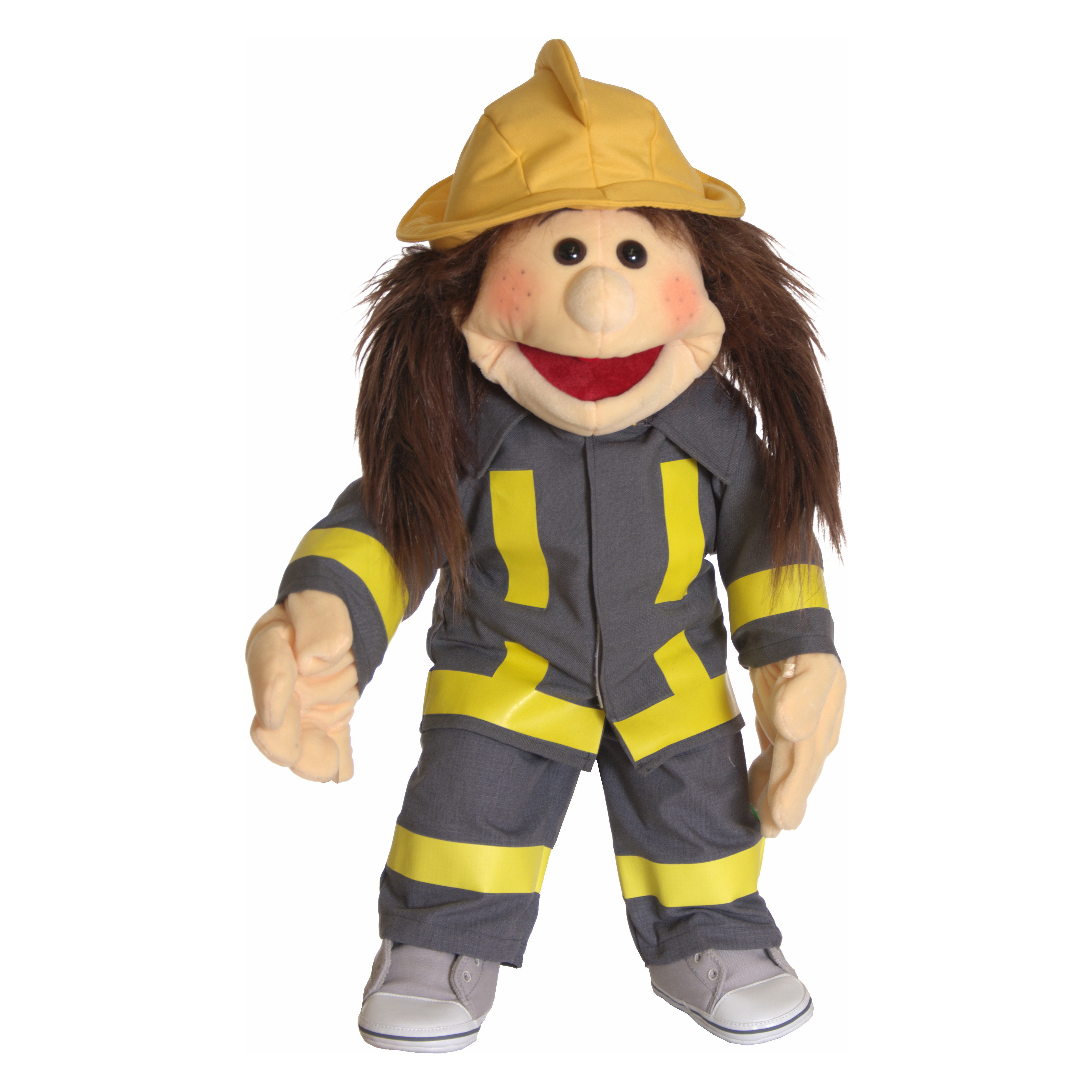 Living Puppets firefighter clothing set 3-piece (for hand puppets 65 cm)