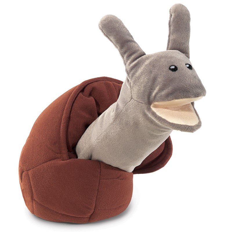 Folkmanis hand puppet snail