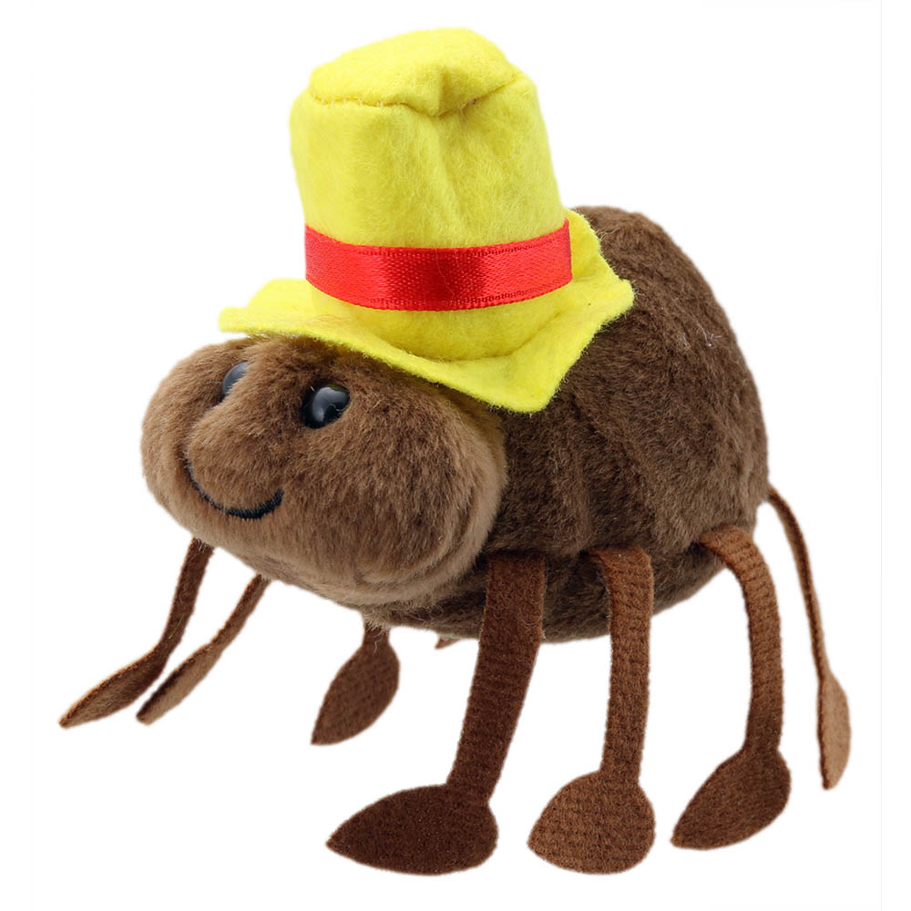 Finger puppet spider with hat - Puppet Company