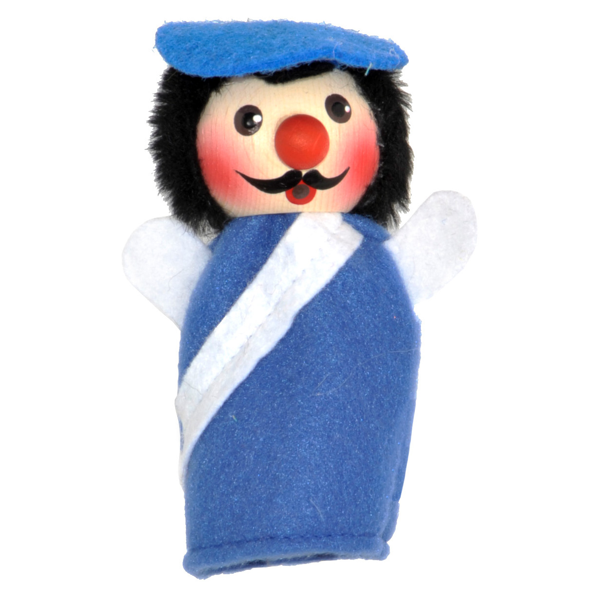 Finger puppet policeman, blue - KERSA Fipu