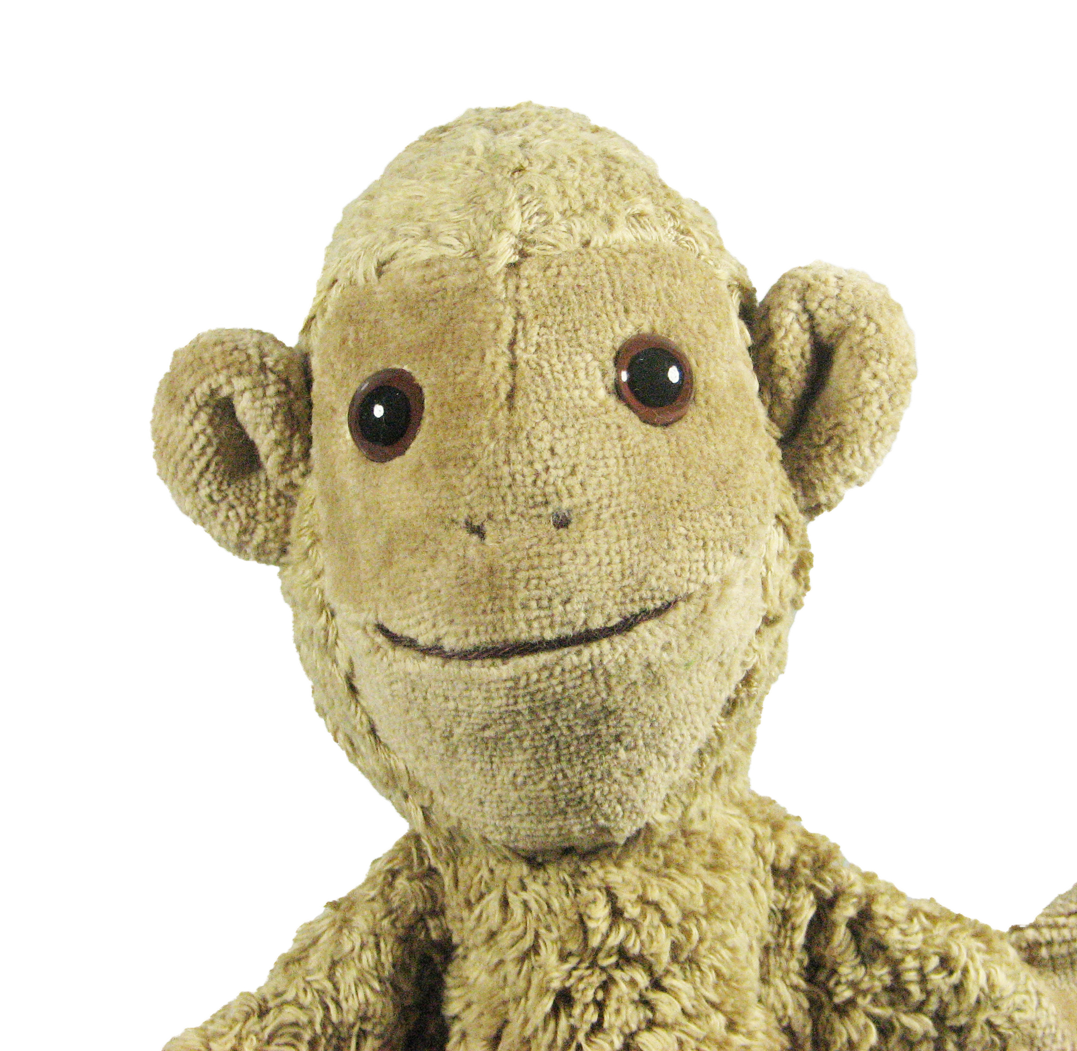 Hand puppet tan monkey - made of natural material - by Kallisto Hand puppet tan monkey - made of natural material - by Kallisto