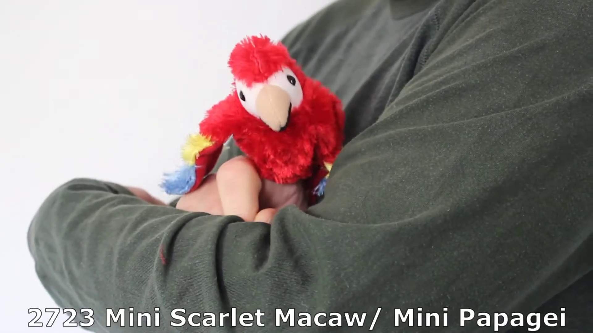 Video 1: Folkmanis Mini Scarlet Macaw Finger Puppet