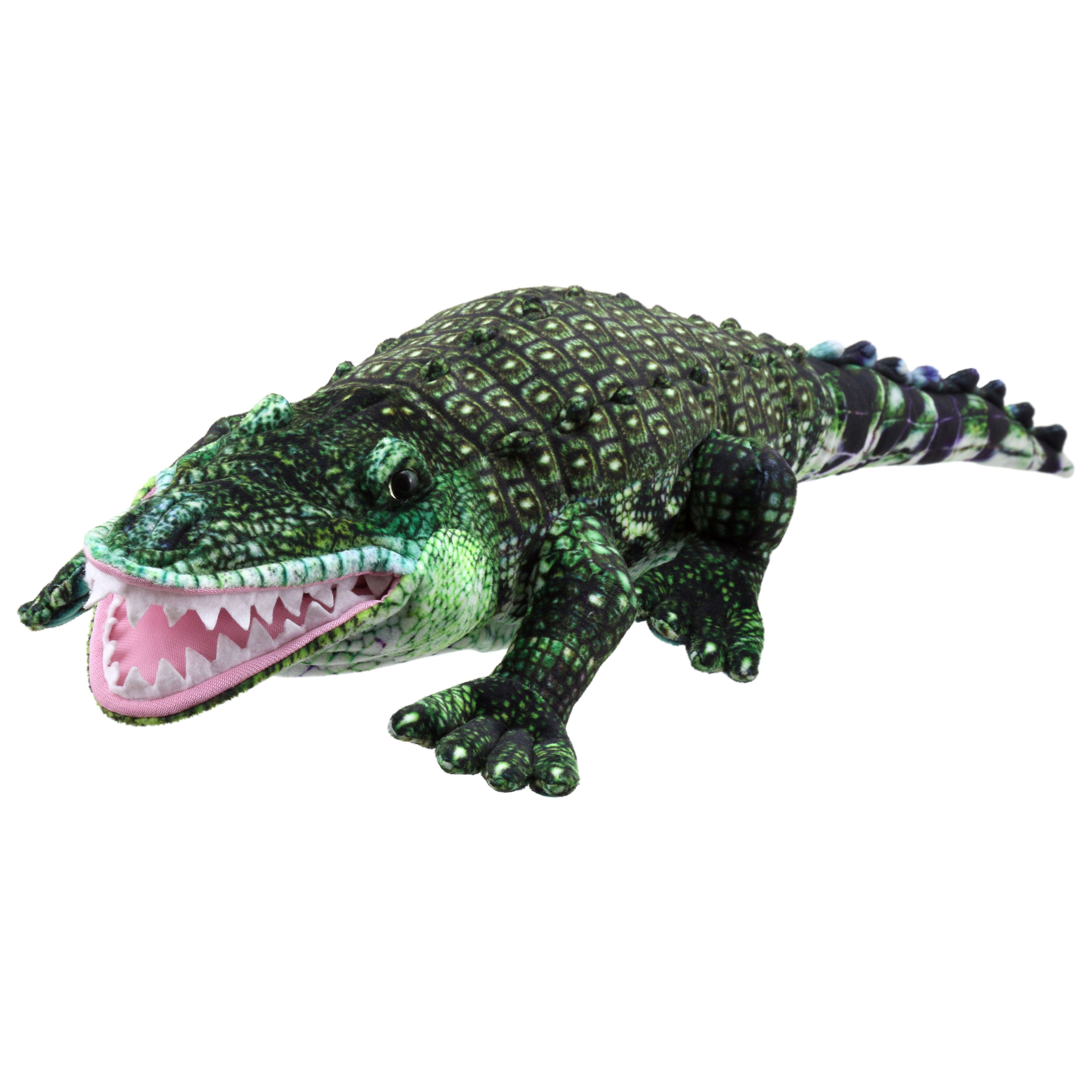 Hand puppet large alligator - Puppet Company