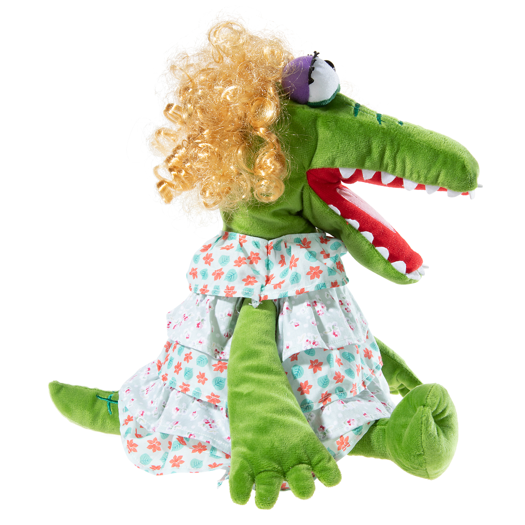 Jan & Henry Handpuppe - Krokodella - von Heunec Jan & Henry Handpuppe - Krokodella - von Heunec - Produktbild 2