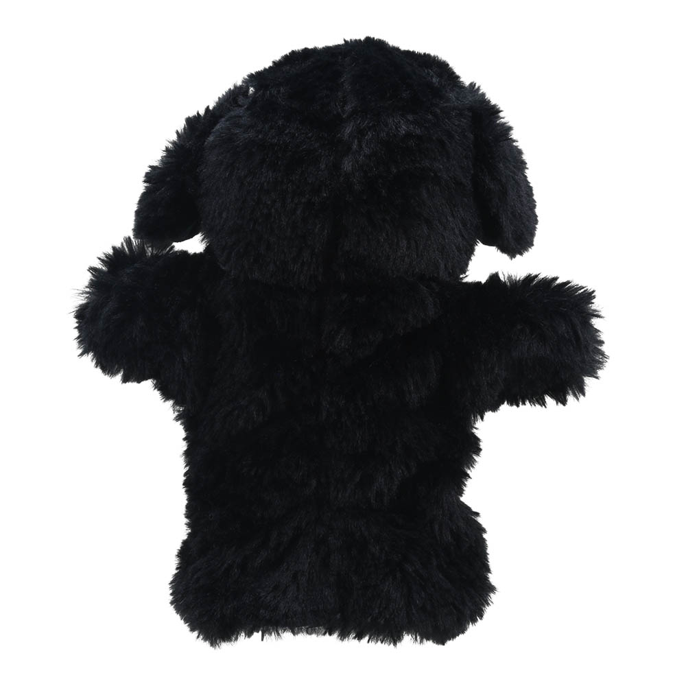The Puppet Company Handpuppe Border Collie, Seitenansicht mit Blick auf die weiße Schnauze