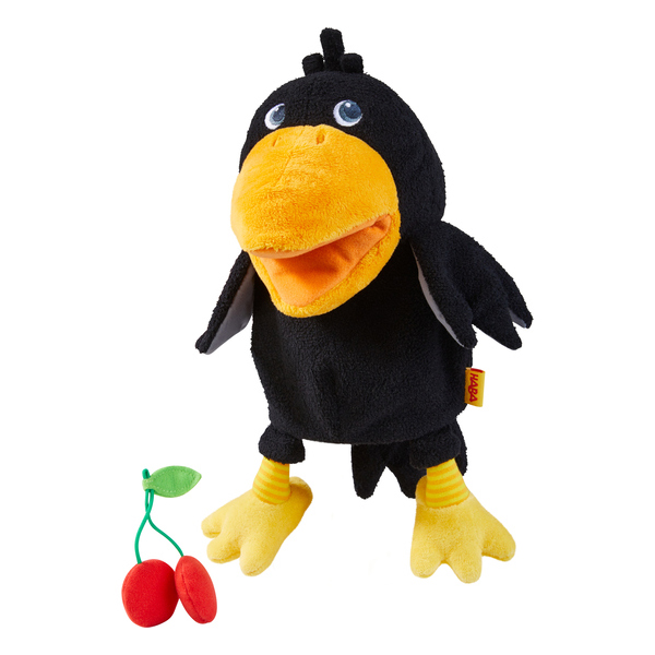 Raven Theo - baby hand puppet by HABA