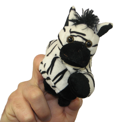 Zebra - walking finger puppet Zebra - walking finger puppet - Produktbild 2