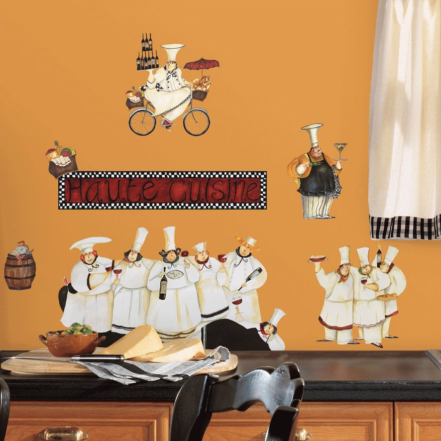 Chefs Peel & Stick Wandsticker - RoomMates Chefs Peel & Stick Wandsticker - RoomMates