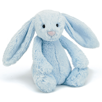 Bashful blue bunny Original - cuddly toy from Jellycat