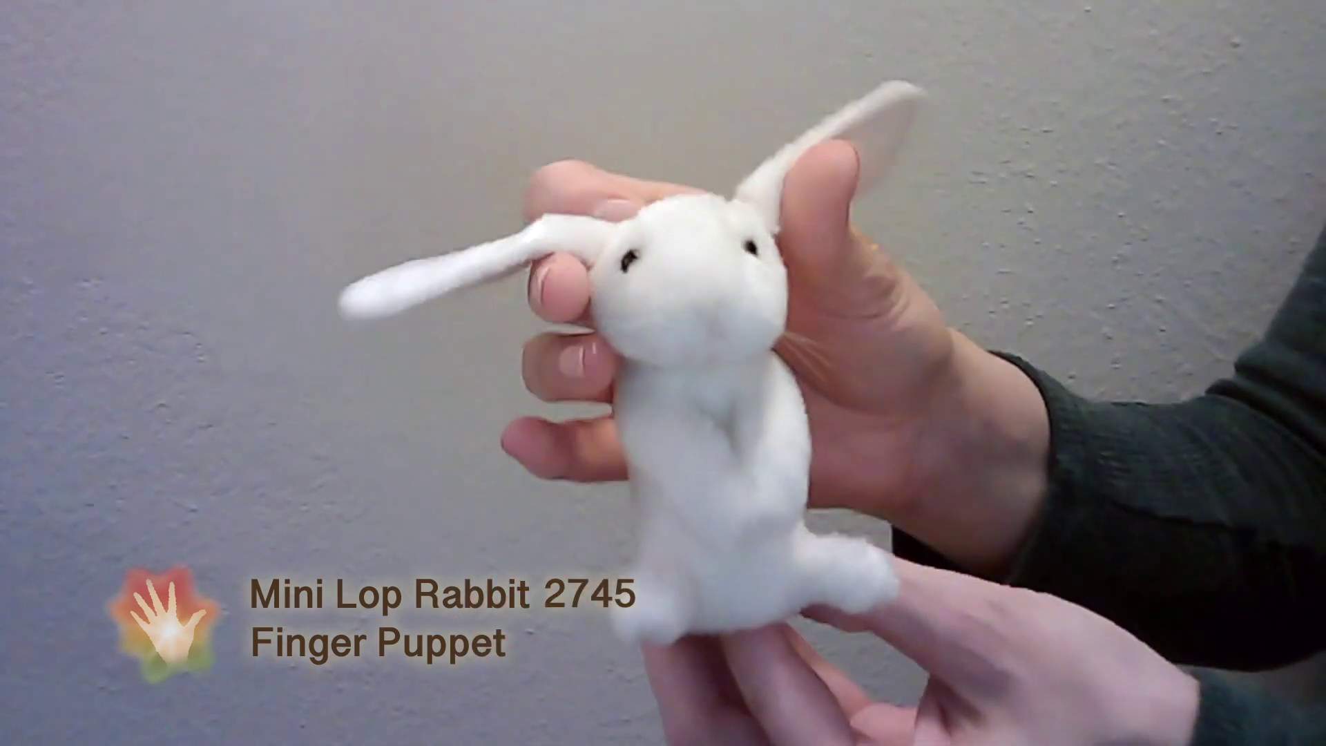 Video 1: Folkmanis Mini Lop Ear Rabbit Finger Puppet