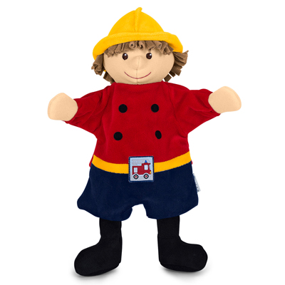 Firefighter - hand puppet for babies by Sterntaler Firefighter - hand puppet for babies by Sterntaler