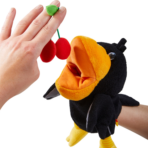 Rabe Theo - Baby-Handpuppe von Haba Rabe Theo - Baby-Handpuppe von Haba - Produktbild 2